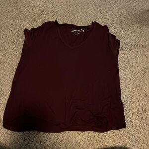 American Eagle Seriously Soft V Neck Tee
